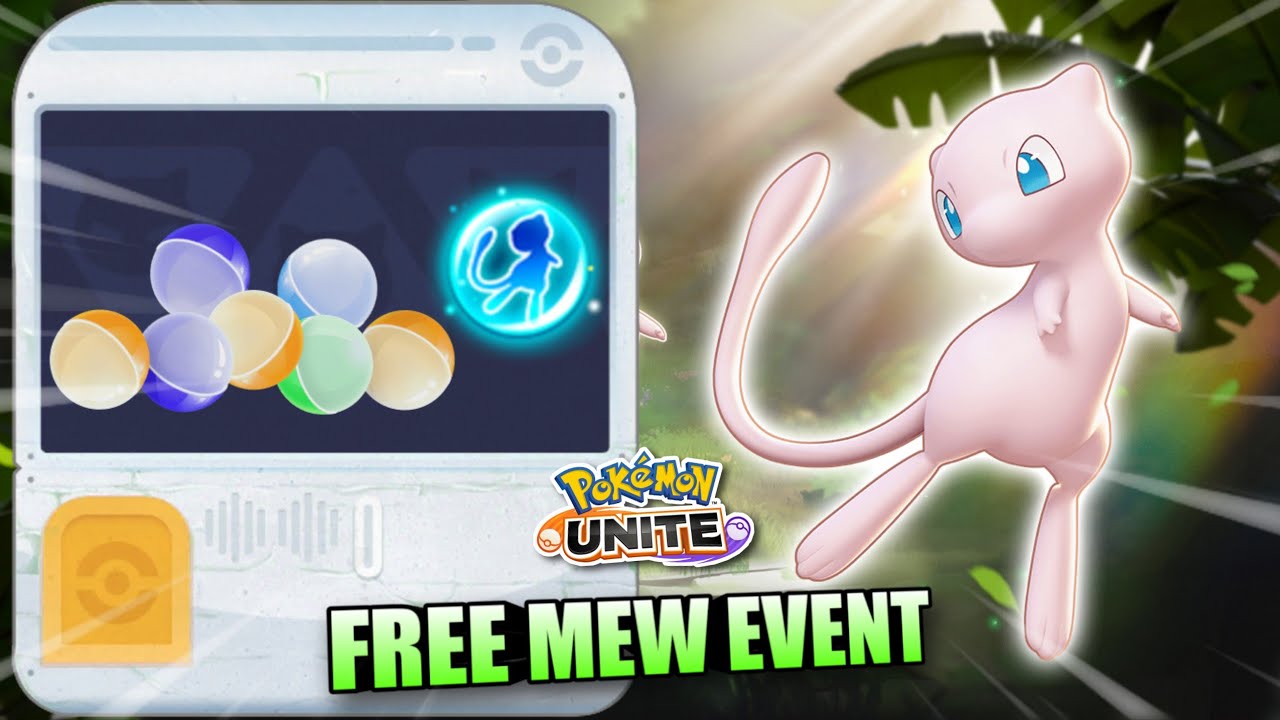 How To Get Mew For Free In Pokemon Unite