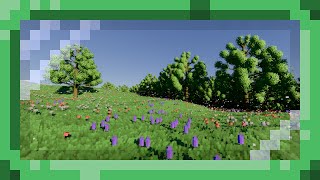 Animated Voxel Flowers and Trees | Voxel Dev Showcase