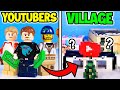 I Built YouTubers A LEGO VILLAGE...