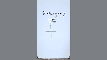 Derive Parallelogram Area = bh (interesting calculus)