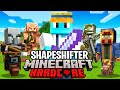 100 Players Simulate a SHAPESHIFTER Hunger Games in Minecraft!