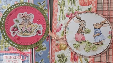 Storybook Moments DSP and a fun-fold card