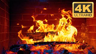 🔥 Warm & Cozy Fireplace For Your Home | Relaxing Fireplace 4K Uhd & Crackling Fire Sounds 3 Hours