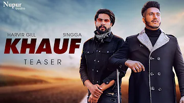 Khauf (Teaser) : Harvir Gill & Singga | Desi Crew | Latest Punjabi Songs 2019