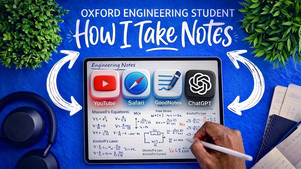 How I take notes on my iPad Air as an Oxford University Engineering ...