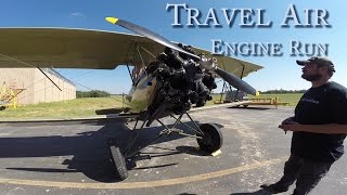 Mechanics Work on Travel Air Mid Ameica Flight Museum