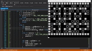 ボンバーマンを小一時間で作ってみた【プログラミング実況】Programming Bomberman