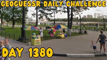 Close border! Geoguessr daily challenge day 1380!