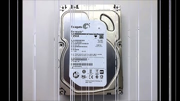 Seagate Desktop Drive with Failed Heads (Drive Sound Only)