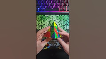 Pyraminx Solve of the Day 4/14 - 1.32 #rubikscube #pyraminx #cubing #puzzle #shorts