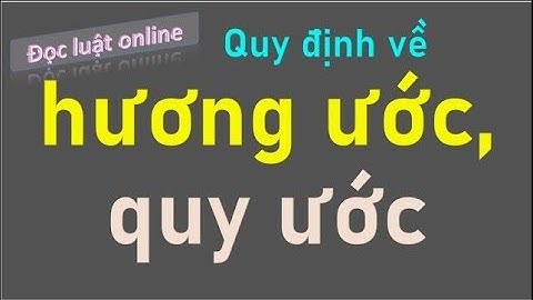 Quy ước là gì và quy định là gì năm 2024