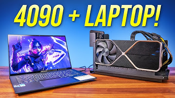 RTX 4090 Gaming Laptop 🤯 eGPU Comparison with Desktop!