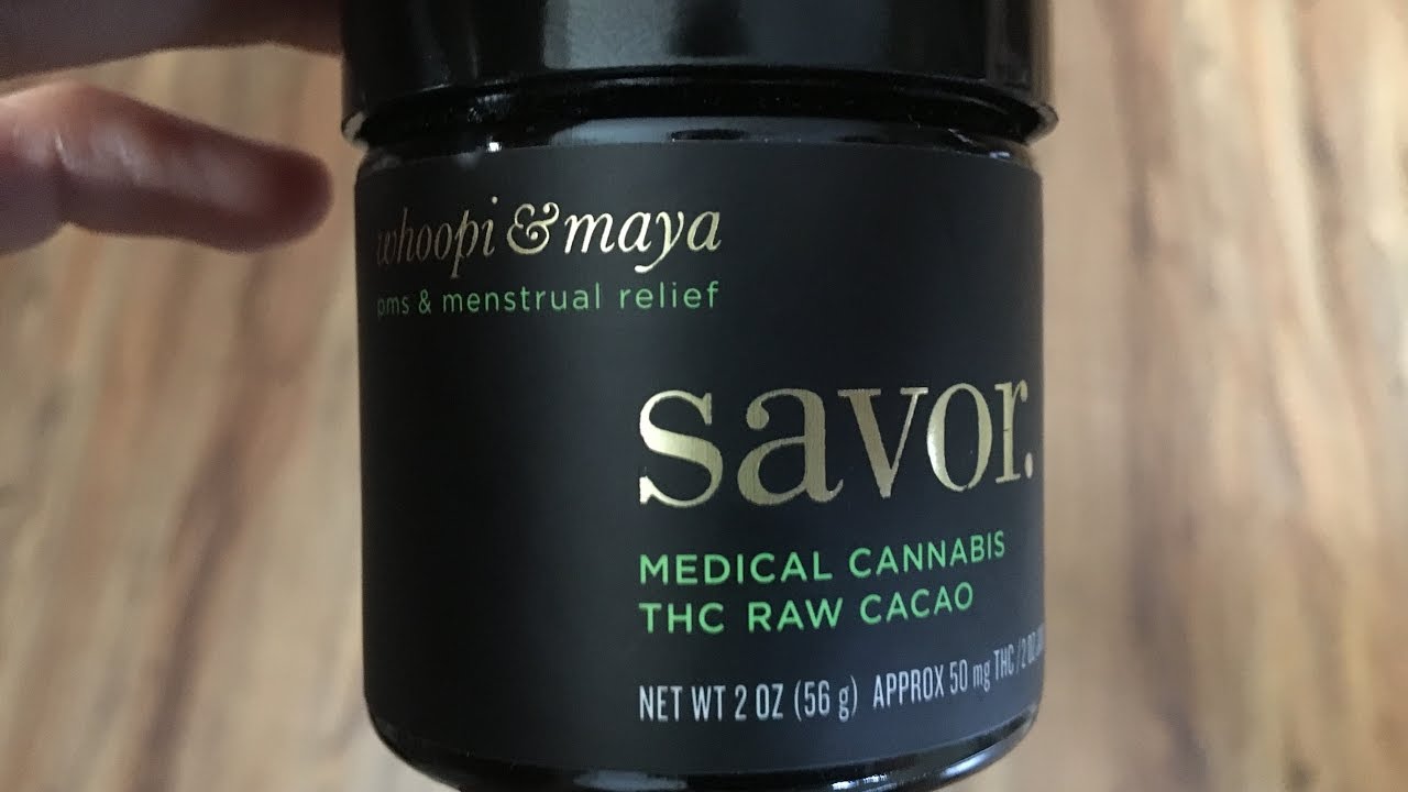 Whoopie and Maya Savor 50mg THC Raw Cacao