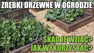 Zrębki drzewne w ogrodzie. Skąd wziąć? Jak i do czego wykorzystać? Kompost, ściółkowanie, ścieżki.