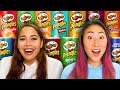 WE TRIED ALL THE PRINGLE FLAVORS!!