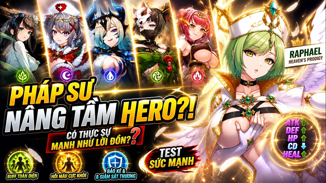 Raphael Có Bá Đạo Như Lời Đồn? Test Sức Mạnh! | Cherry Tale - YouTube