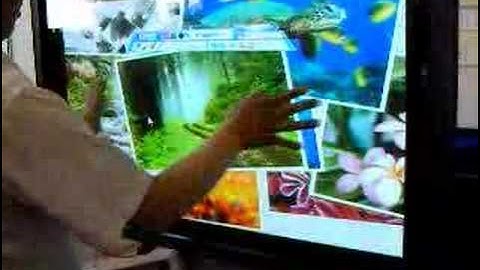 Super Multi Touch Interactive Screen