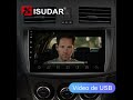 Isudar Auto Estéreo Radio Android 1+32g Para Mazda 3 2010-2013 GPS WIFI Bluetooth