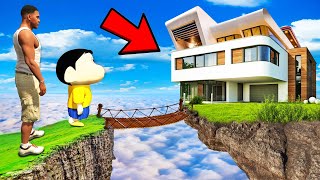 SHINCHAN AND FRANKLIN BOUGHT MASSIVE MOUNTAIN MANSION GTA 5