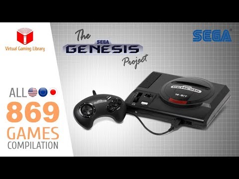 Video: Virtuālā Konsole: SEGA Mega Drive