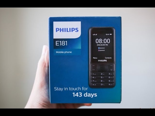 BEST PHILIPS MOBILE PHONE UNDER 2000/- Rs |  PHILIPS E181 QUICK UNBOXING & SPECIAL FEATURE