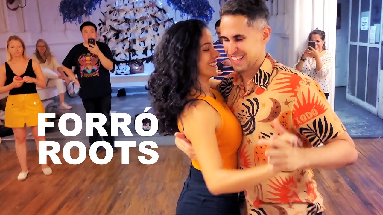 Roots Repeated Steps - Forró workshop demo by Victinho Maia & Pamela Barron (in New York)