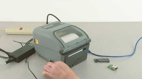 Zebra ZD420C Installing and Using the Ethernet Option - How to Tips and Tricks by @3labels