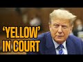 Juror says Trump looked YELLOW in court, juror QUITS over violence fears