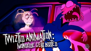 Twiztid Animation - Monoxide Cop Skit - The Continuous Evilution Of Life'S ?'S