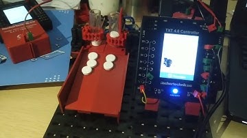 Fischertechnik Medicine Vending machine using TXT 4.0 Controller | Creya Learning | TXT Robotics