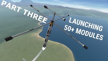 KSP: My viewers made 50+ Space Station Modules! Lets Assemble Them! (Part 3)