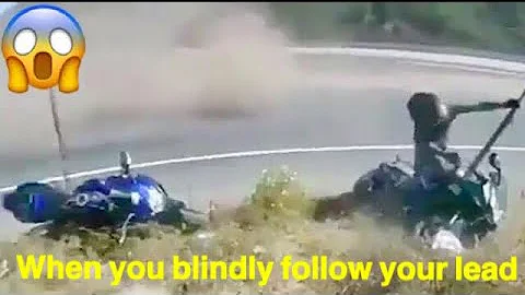 What happens when you blindly follow your lead