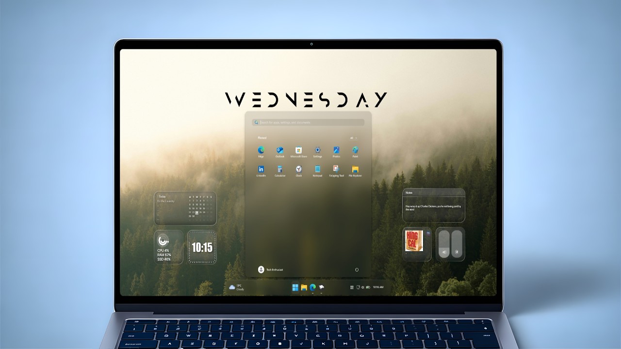 Make Your Desktop Look AMAZING in 2025! | Customize Windows 11 Desktop ...