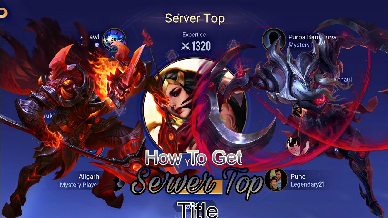 How To Get A Server Top Or Region Top Title | Arena Of Valor | Rov ...