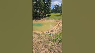 Find a leak in a small pond