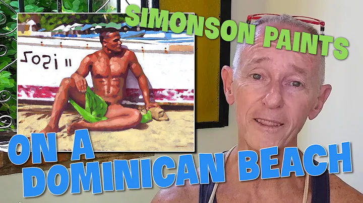 Simonson Paints: On a Dominican Beach