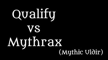 Qualify vs Mythrax (Mythic Uldir) - Warlock PoV