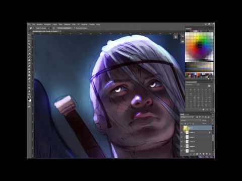 How to paint a scar - How to paint a scar
