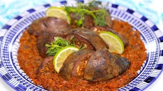 Choumicha : Rates d'Agneau Farcies |  شميشة : أطحلة الخروف محشوة (الطيحان معمر)