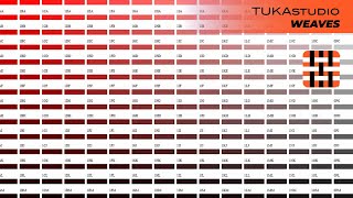 Print Color Chart in Weaves | TUKAstudio Video Help | Fabric Design Software | Weaves screenshot 3