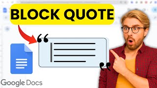 Discover the SECRET to Formatting Quotes in Google Docs 2025