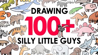 SIMPLE, SILLY, AND SUPER CUTE - Drawing 100+ Animals by Kasey Golden 106,209 views 2 months ago 10 minutes, 23 seconds