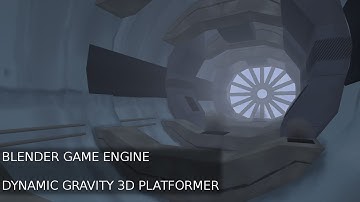 Blender Game Engine (BGE) Dynamic Gravity Platformer Dev Log Day 2