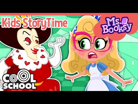 Alice in Wonderland MEETS THE QUEEN OF HEARTS! Animated Stories for Kids | StoryTime with Ms. Booksy