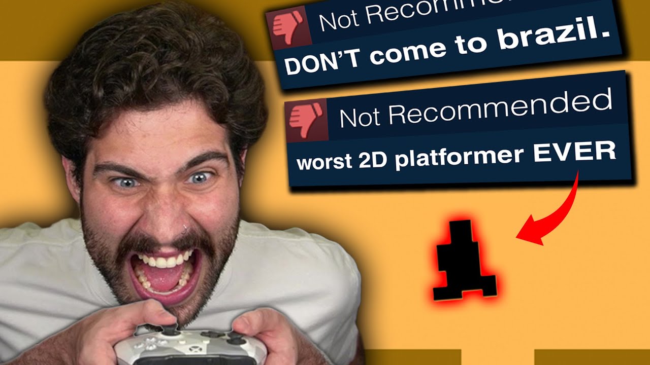 this rage game went viral in Brazil. How hard can it be?