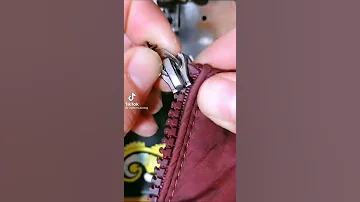 تركيب سحاب بشكل بسيط وسهل 