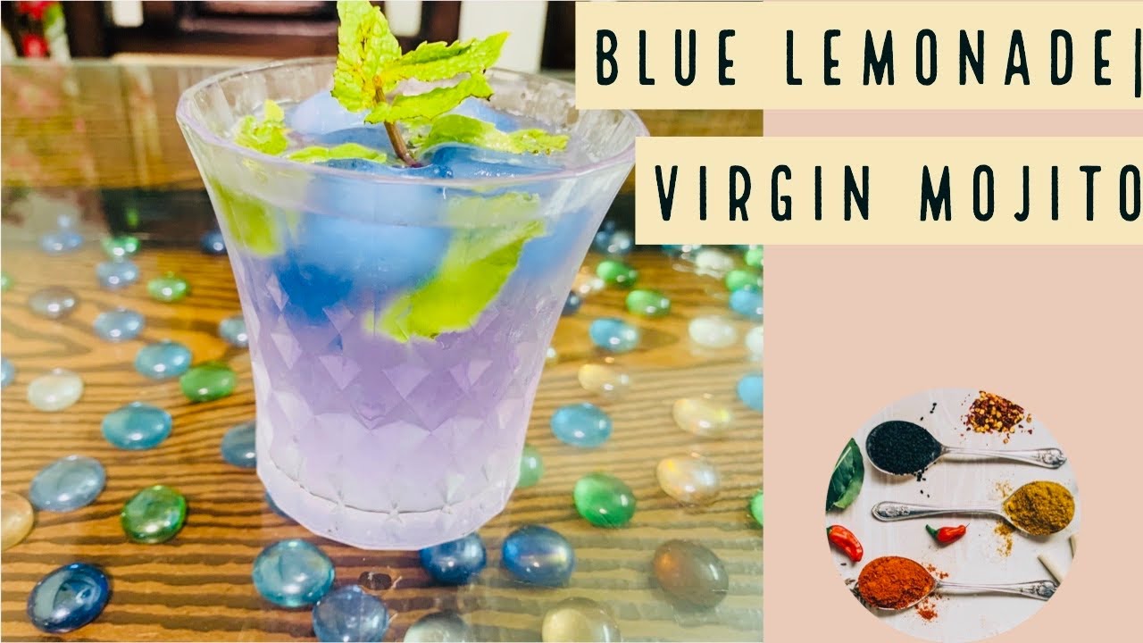 Get Blue Virgin Mojito Mocktail Images