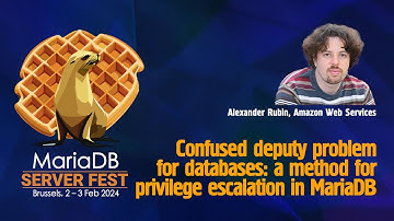 Confused deputy problem for databases: a method ofr privilege escalation in MariaDB