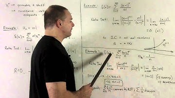 Power Series 1b - Interval of Convergence Using Ratio Test