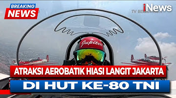 Atraksi Aerobatik Hiasi Langit Jakarta di HUT ke-80 TNI |BREAKING NEWS (05/10)